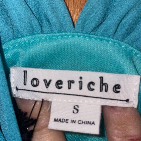 •LOVERICHE•NWT MINT GREEN "EVERYTIME YOU SEE ME" DRESS SIZE SMALL - Picture 9 of 11